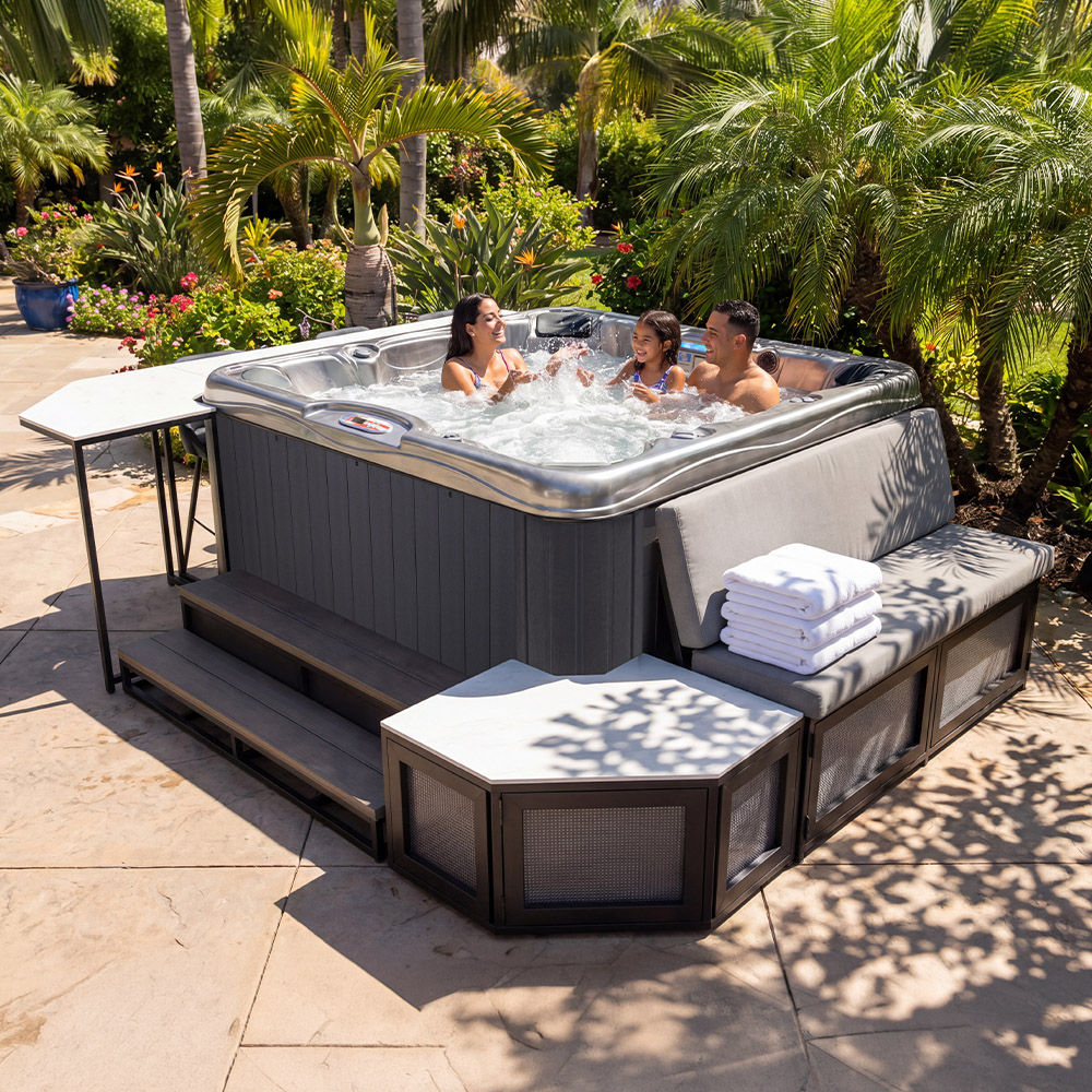 American Spas Signature Surround - Silver (5 pcs)